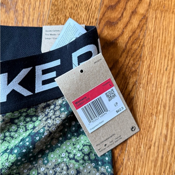 Nike Pro Floral Printed Training Leggings - Picture 4 of 6